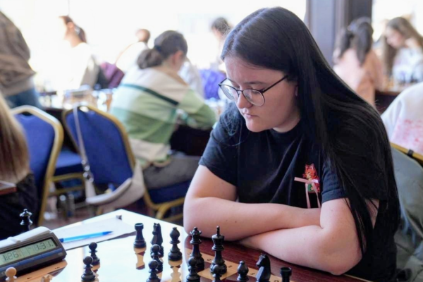 Юна шахістка з Черкас посіла четверте місце на Чемпіонаті України