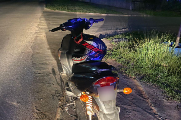 У Черкасах патрульні зупинили п’яного мотоцикліста без водійського посвідчення