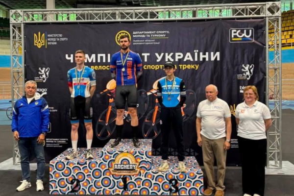 Черкащанин виборов срібло і бронзу на Чемпіонаті України з велотреку