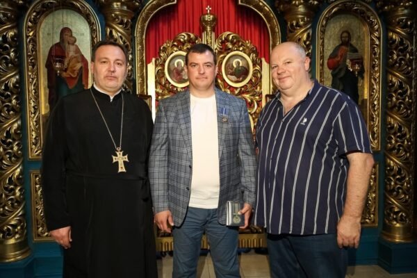 Православна церква України відзначила Ігоря Ільчишина медаллю «За жертовність і любов до України»