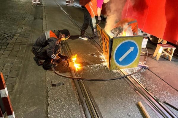 У Вінниці через аномальну спеку деформувалися трамвайні рейки