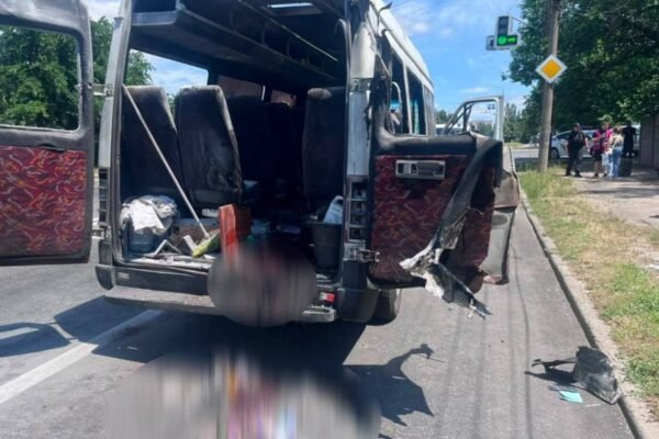 Зросла кількість постраждалих внаслідок удару дроном по маршрутці у Запоріжжі