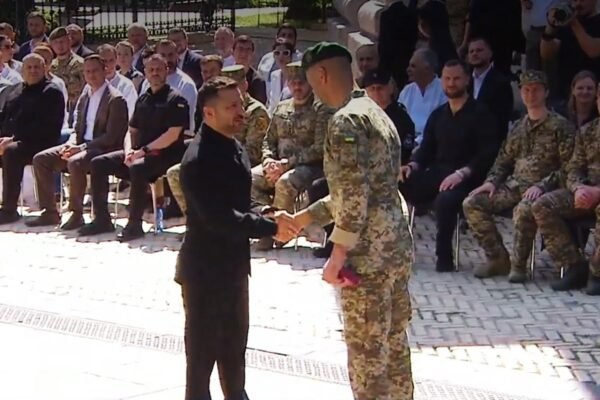 Полковник 3 прикордонного загону Уманець удостоєний ордена «За мужність» ІІ ступеня