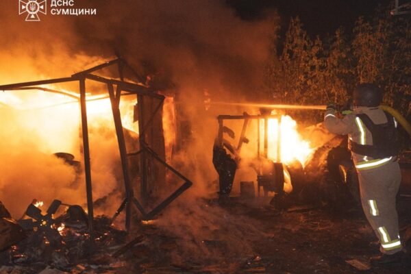 Ворог масовано атакував інфраструктуру Сум