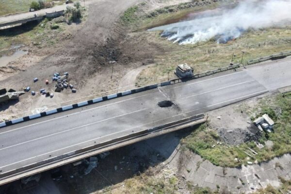 Чонгарський міст після серії українських ударів повністю знищений, – Коваленко