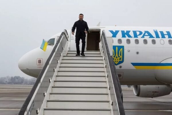 Зеленський прибув із візитом до Естонії