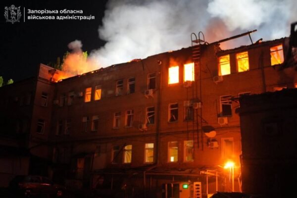 Ворог вночі атакував Запоріжжя. Є жертви