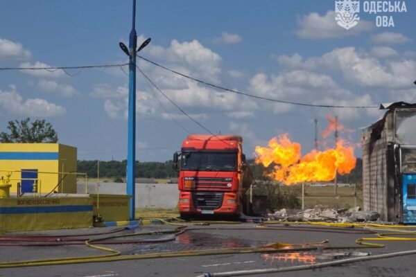 Росіяни вдарили по АЗС на Одещині, – ОВА