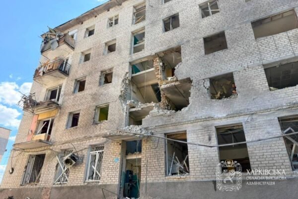 Синєгубов показав наслідки атаки в Ізюмі. Там вже 17 поранених