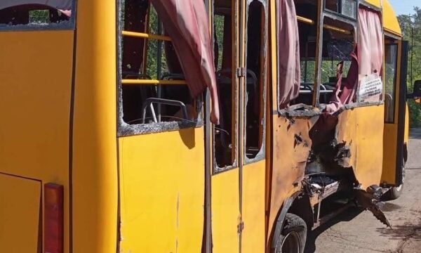 Росіяни атакували пасажирський автобус у Слов’янську