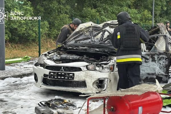 Удар по АЗС у Запоріжжі: Постраждали 5 людей