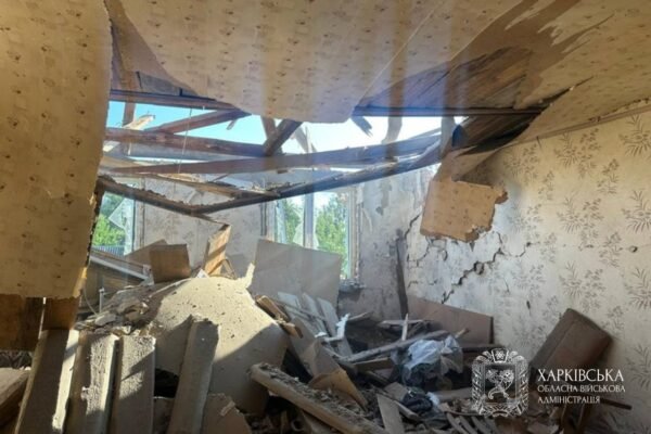 Внаслідок обстрілів Харківщини 1 людина загинула і 14 зазнали поранень
