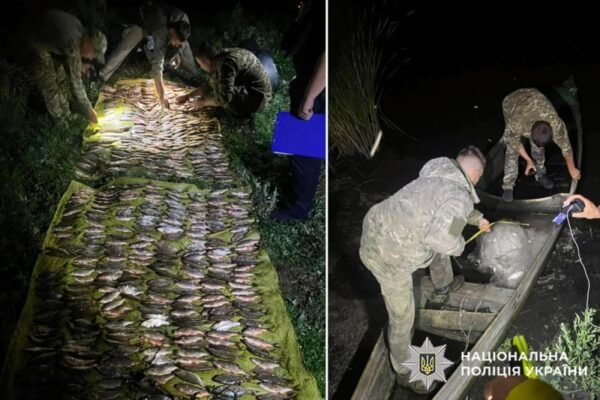 На Хмельниччині впіймали браконьєра, що наловив майже 700 рибин на мільйон гривень