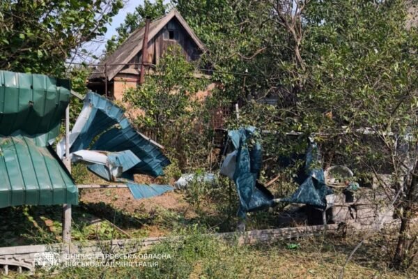 Росіяни обстріляли три райони Дніпропетровщини