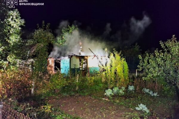 На Прикарпатті під час пожежі загинув 60-річний чоловік