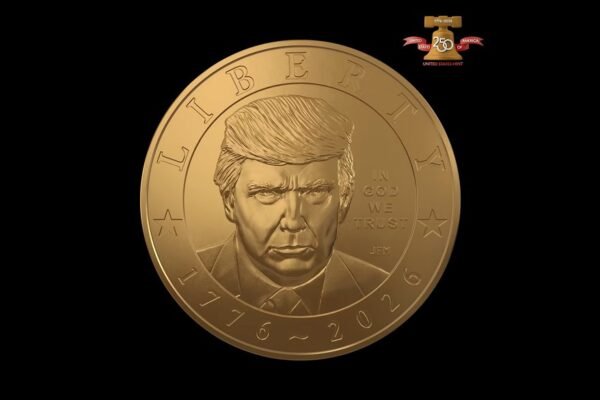 В США випустили в обіг монети з обличчям Трампа