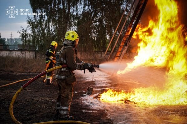 Промислове підприємство на Полтавщині постраждало через атаку дронів