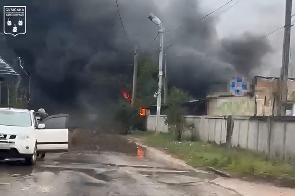 Окупанти вдарили по Сумах: Постраждало щонайменше 5 людей (ВІДЕО)