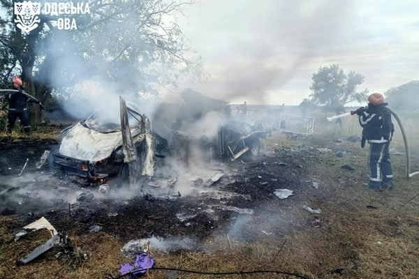 Російський удар по Одещині: Окупанти вдарили по автомобілю ДТЕК