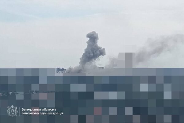 Росіяни завдали удару по обʼєкту інфраструктури у Запоріжжі