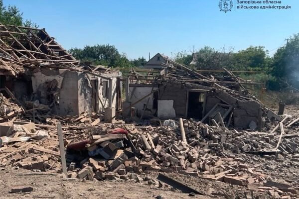 Одна людина загинула і четверо поранених через російські удари по Запоріжжю