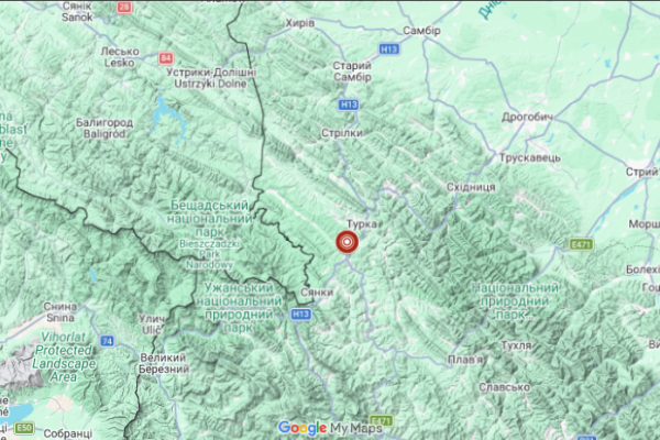 У Самбірському районі на Львівщині зареєстрували землетрус