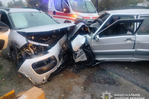 У ДТП на Львівщині постраждали п’ятеро осіб, серед них – 18-річний водій