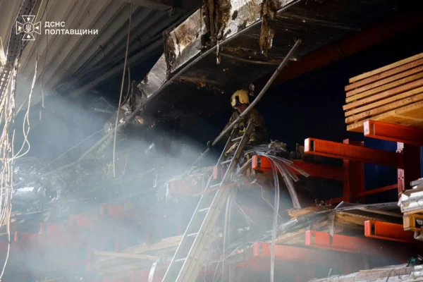 На Полтавщині ворог двічі поспіль вдарив по підприємству