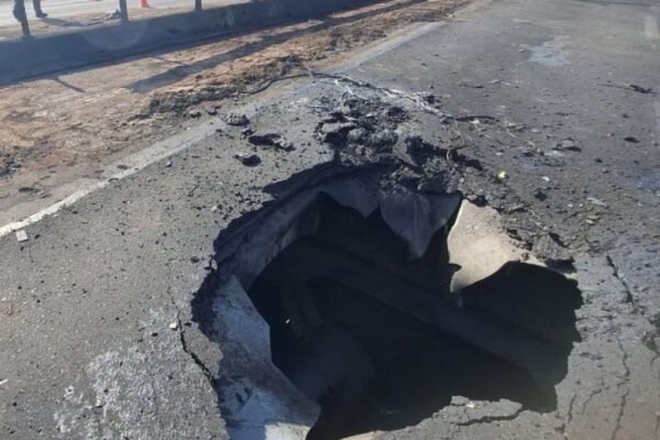 Кличко повідомив про чергове влучання у Північний міст