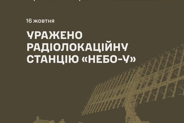 Сили оборони уразили російську РЛС “Небо-У” в Краснодарському краї, – Генштаб