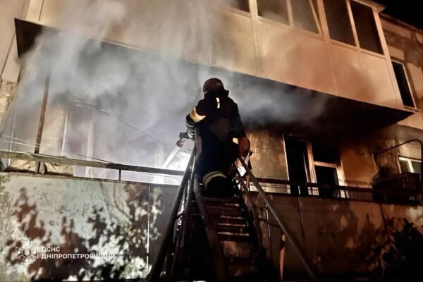 У ніч на 26 жовтня росіяни атакували Нікопольщину БпЛА